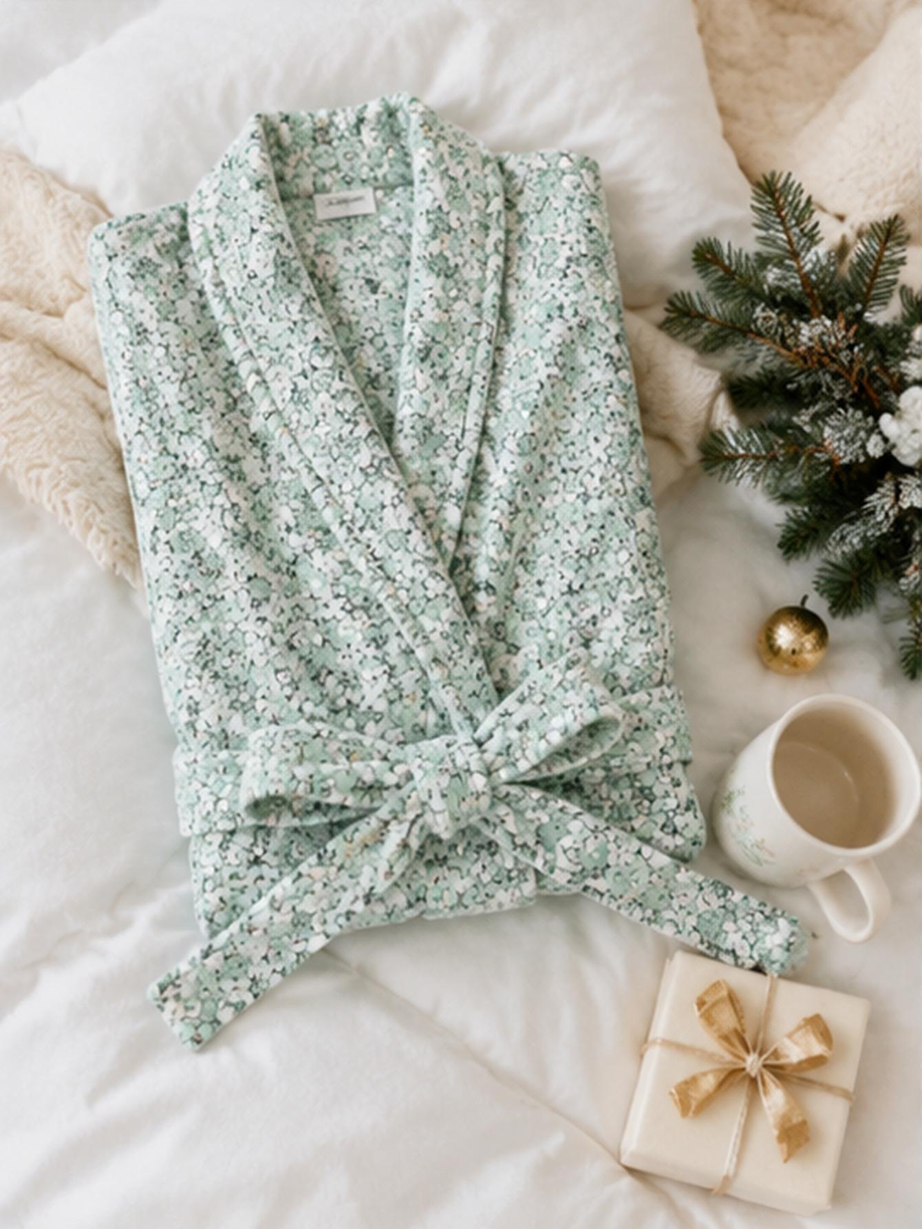 Damski, duży rozmiar, zielony  – Bathrobe recenzja i cena