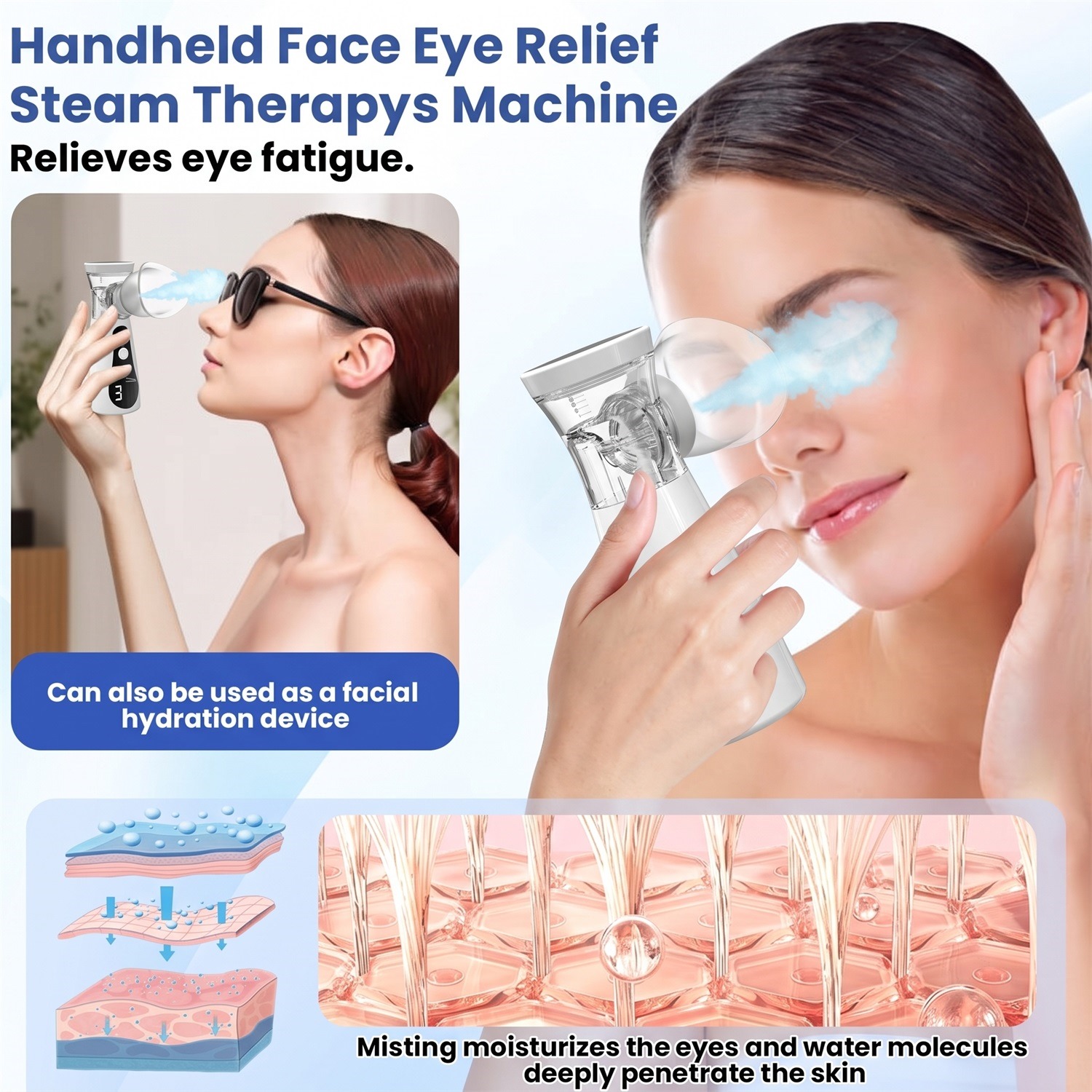 Nawilżacz do oczu, nebulizator – Face Steamer recenzja i cena