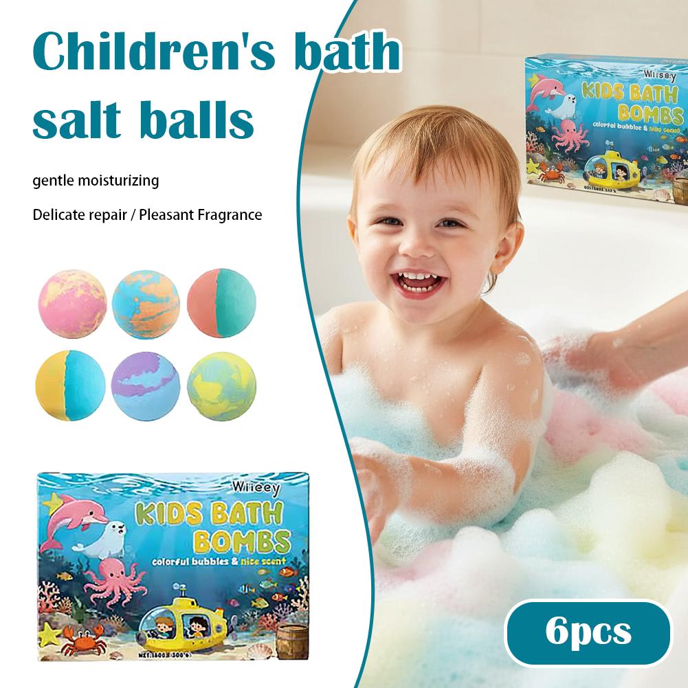 Zestaw 6 sztuk kolorowych, mus – Bath Salts recenzja i cena