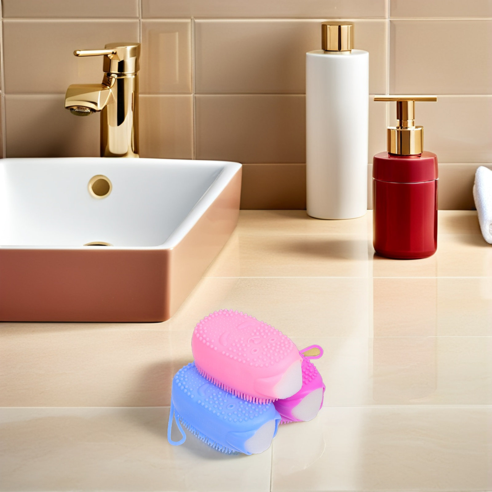 3 sztuki silikonowych gąbek do – Body Brush recenzja i cena